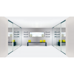 Cezame argent mat, miroir...