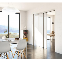 Séparation de pièce bureau-salle à manger