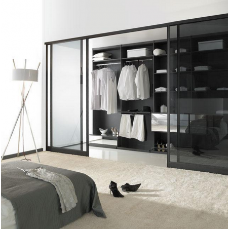 Séparation de pièce chambre-dressing