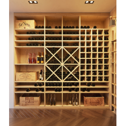 Rangement pour cave à vin sur-mesure
